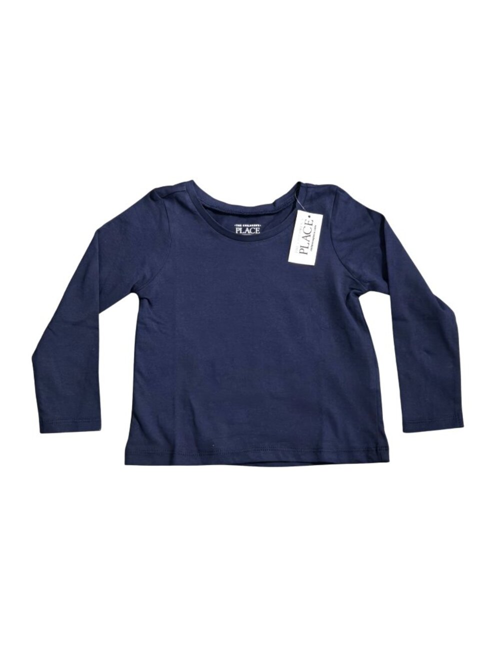 NWT | The Children’s Place Basic Navy Blue Long Sleeve Crew Neck Tee | 18-24M